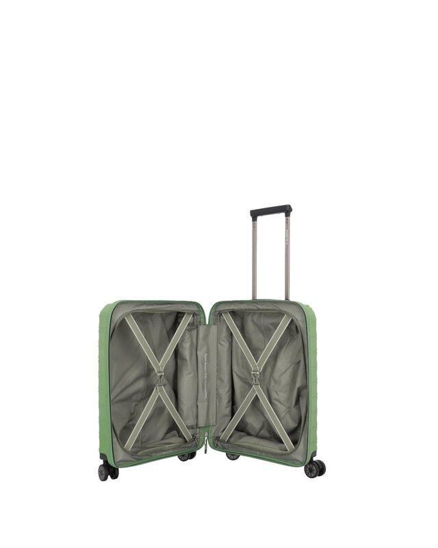 TRAVELITE TRAVELITE MOOBY 4W TROLLEY S GROEN