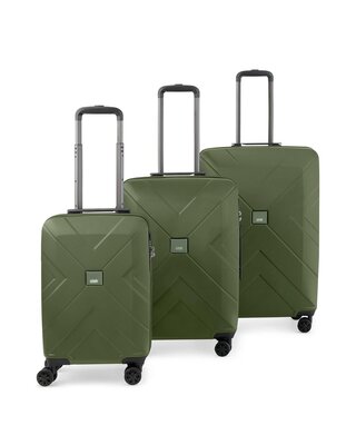 OISTR DENVER KOFFERSET 3-DELIG ARMY GREEN