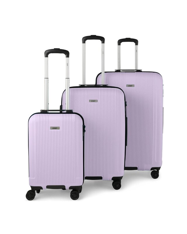 OISTR NOORVIK KOFFERSET 3-DELIG LILAC
