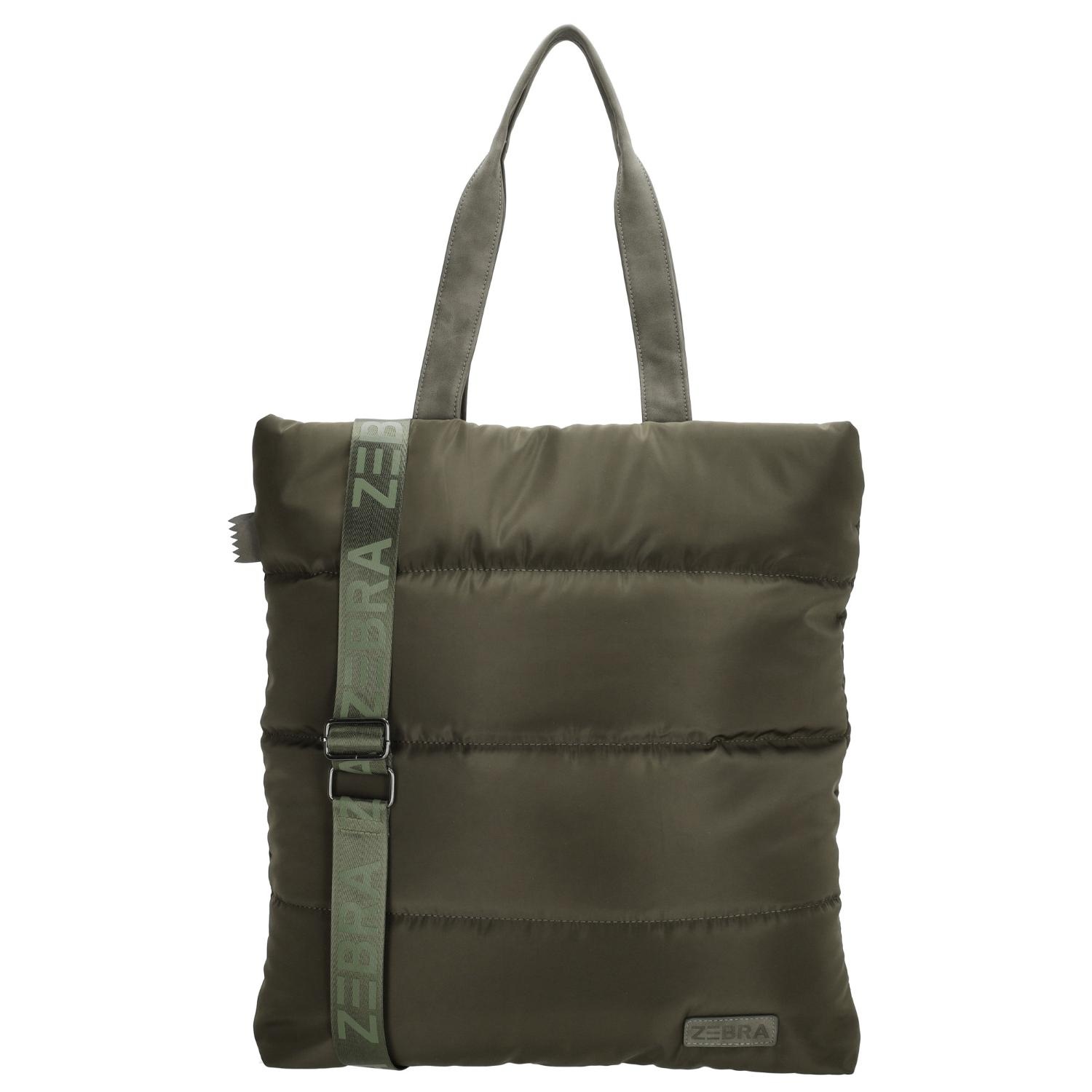 ZEBRA ELSKE - SHOPPER S OLIVE