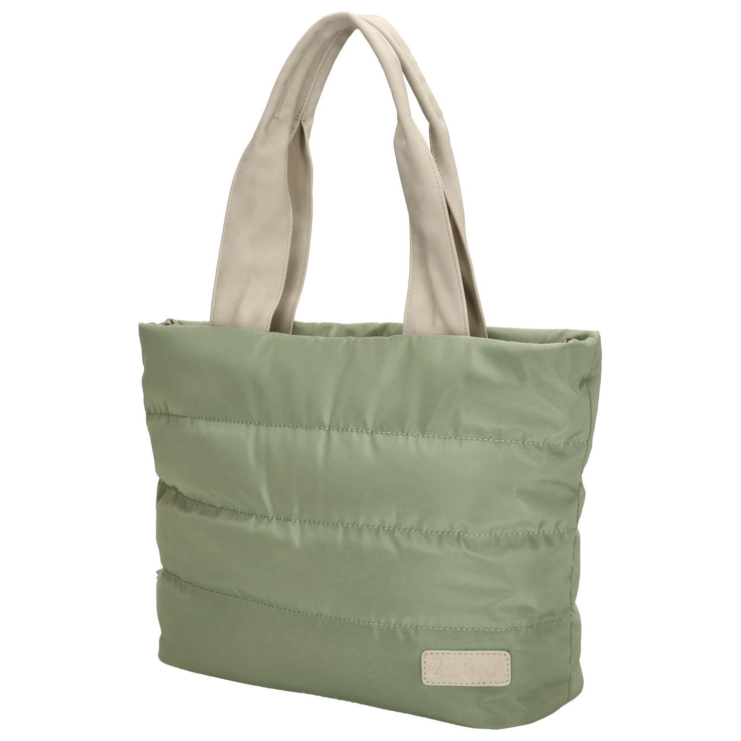 ZEBRA ELSKE SHOPPER M MINT
