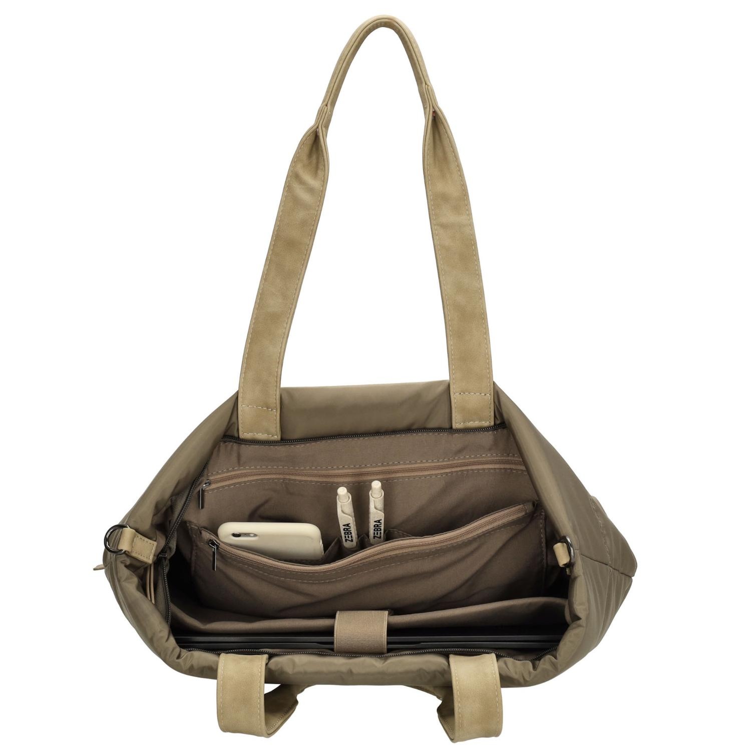 ZEBRA ELSKE LAPTOPTAS 15 6 OLIVE Koffershop