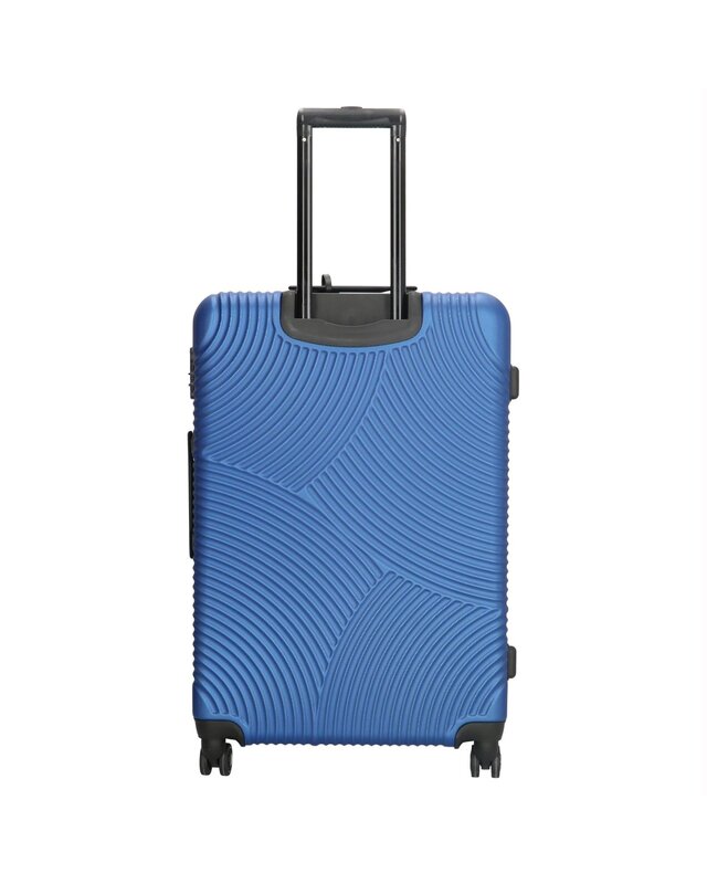 ENRICO BENETTI Louisville 3-delige Kofferset STAAL BLAUW