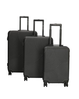 ENRICO BENETTI Louisville 3-delige Kofferset Black