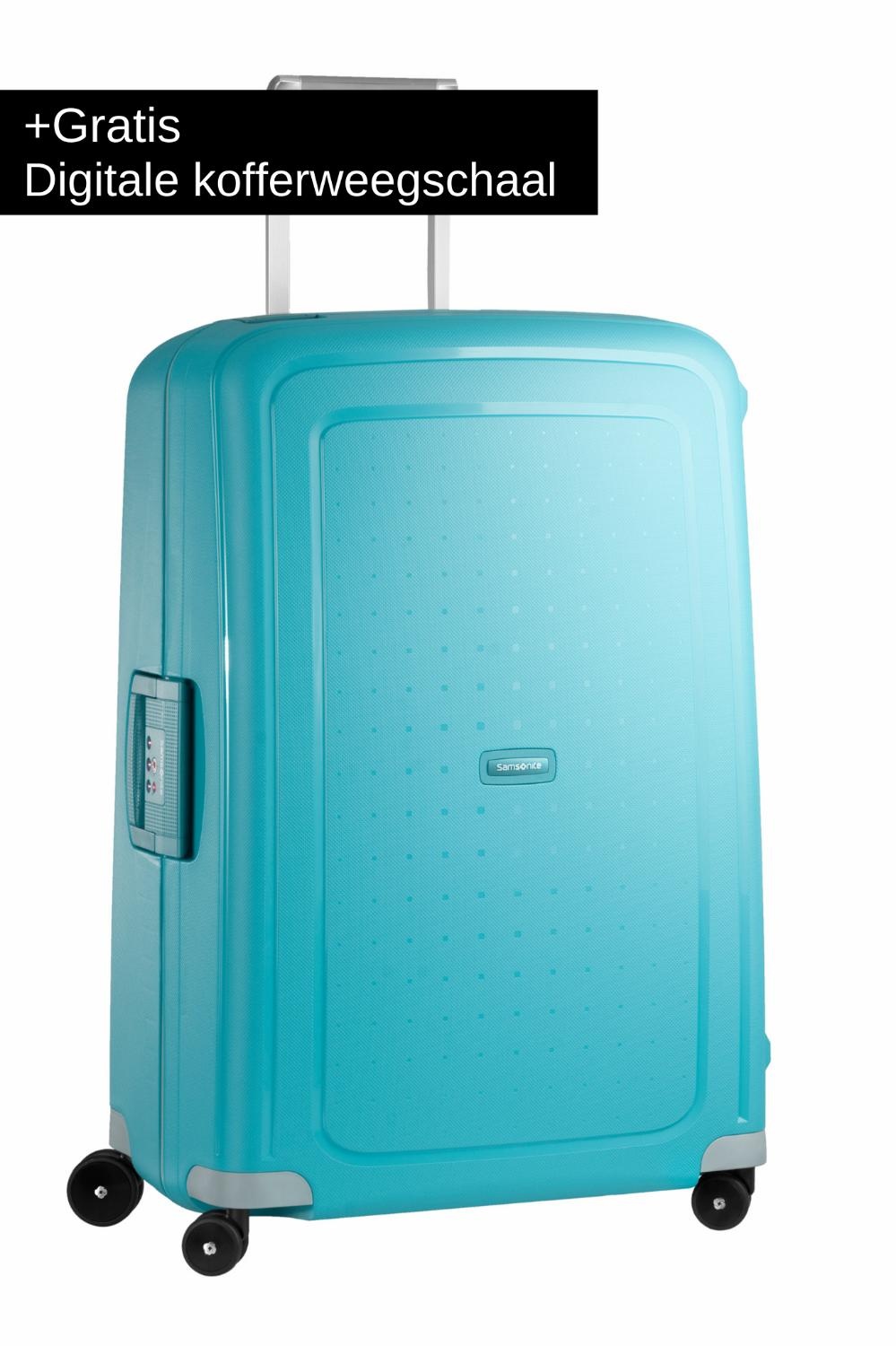 Samsonite S'cure Spinner 69cm AQUA BLUE
