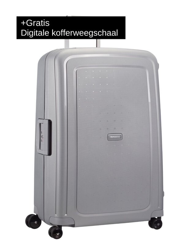SAMSONITE Samsonite S'cure Spinner 69cm Zilver
