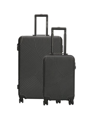 ENRICO BENETTI Louisville 2-delige Kofferset Black
