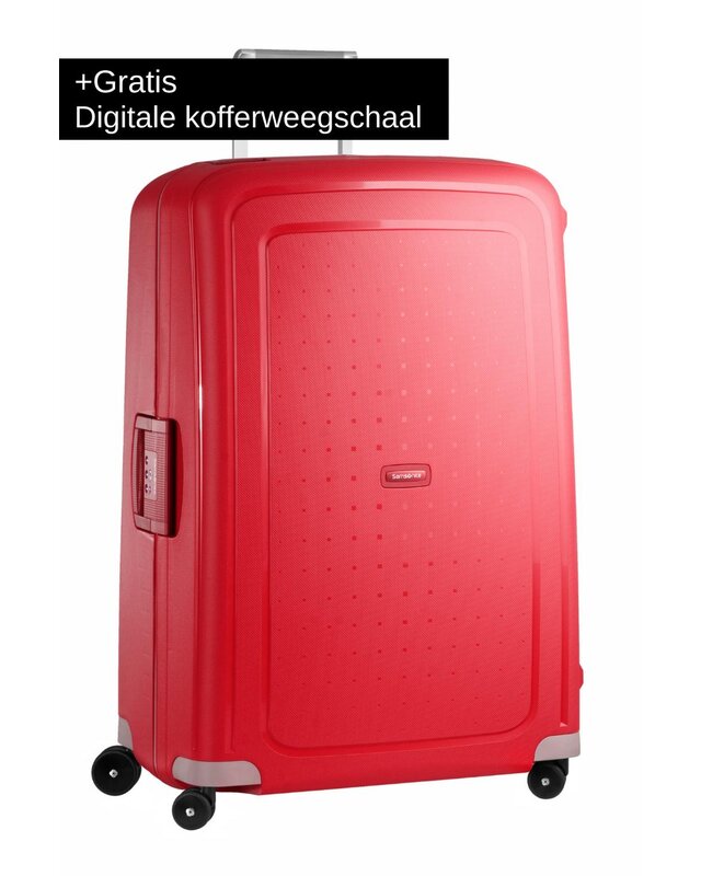 SAMSONITE Samsonite S'cure Spinner 75cm CRIMSON RED