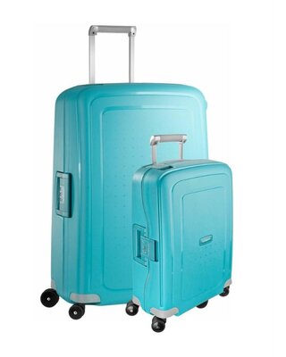 SAMSONITE S'cure 2-delige Kofferset AQUA BLUE