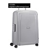 Samsonite S'cure Spinner 75cm Zilver