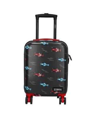 ZEBRA TRENDS Travel Kinderkoffer Raceauto Zwart