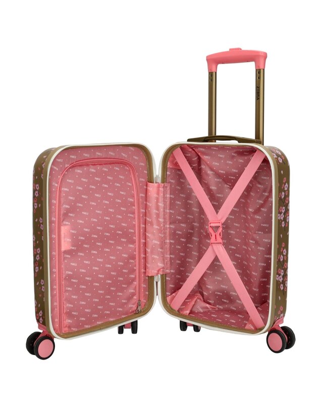 ZEBRA TRENDS Travel Kinderkoffer GOLD