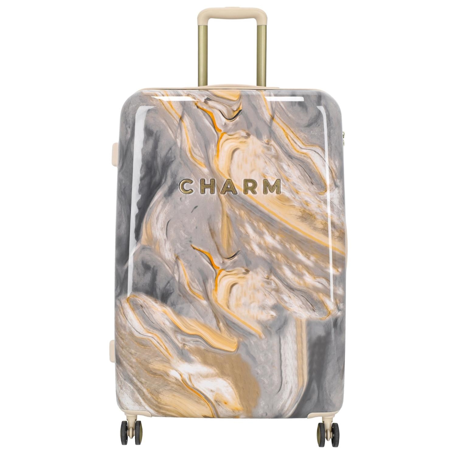 Charm Londen Travel Trolley L Licht Grijs