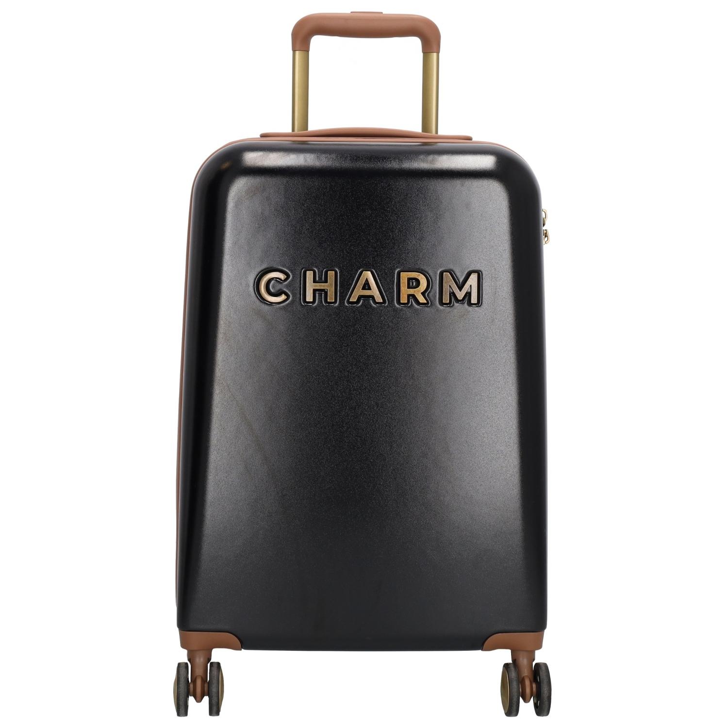 Charm London Charm London Travel Trolley S Black