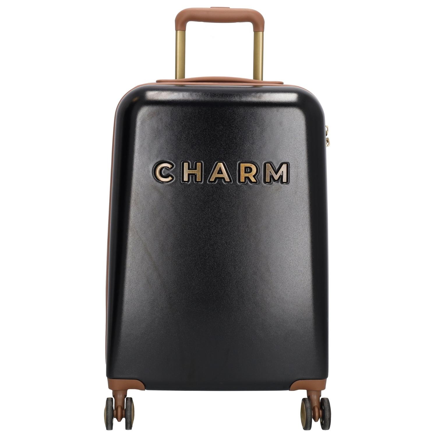 Charm London Travel Trolley S Black