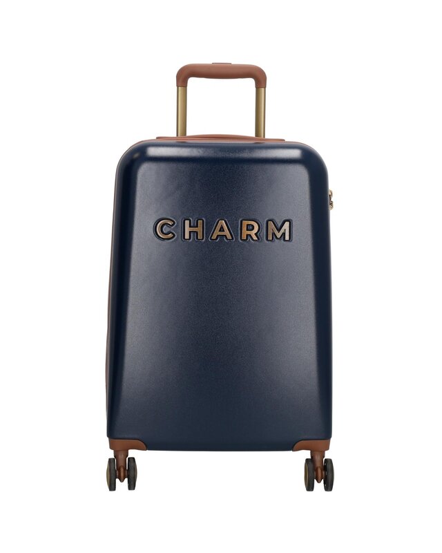 Charm London Charm London Travel Trolley S BLAUW