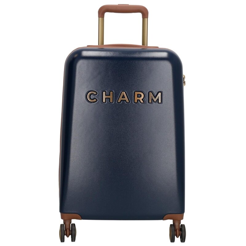 Charm London Charm London Travel Trolley S BLAUW
