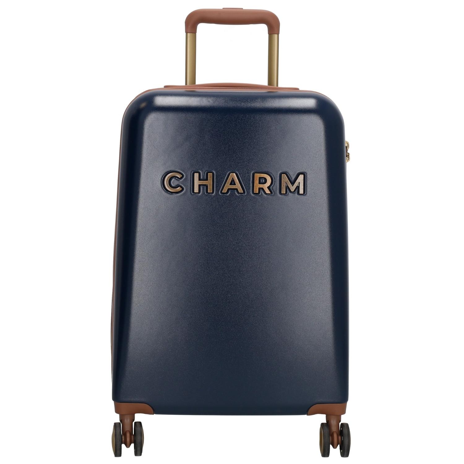 Charm London Charm London Travel Trolley S BLAUW