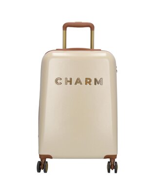 Charm London Charm London Travel Trolley S BEIGE