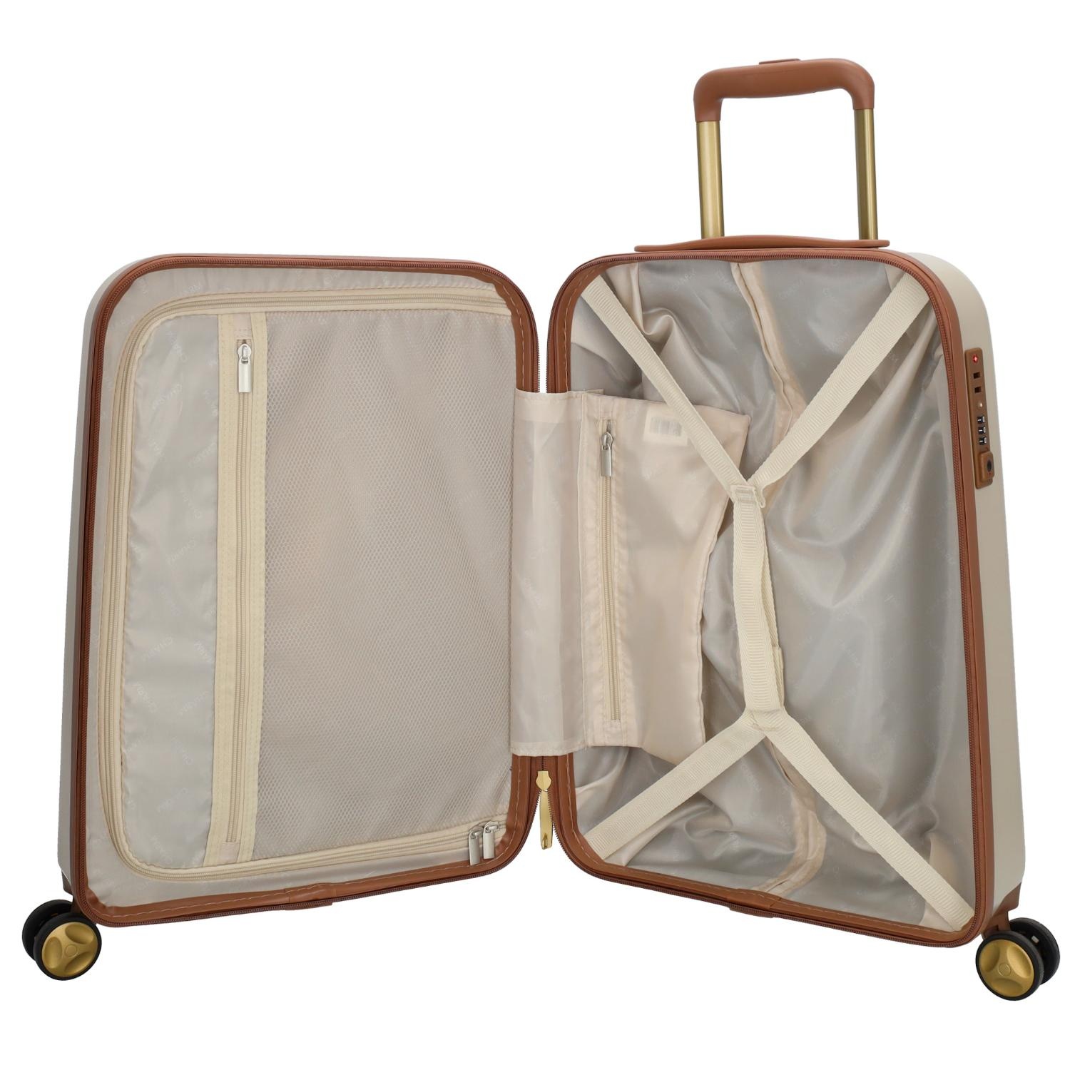 Charm London Charm London Travel Trolley S BEIGE