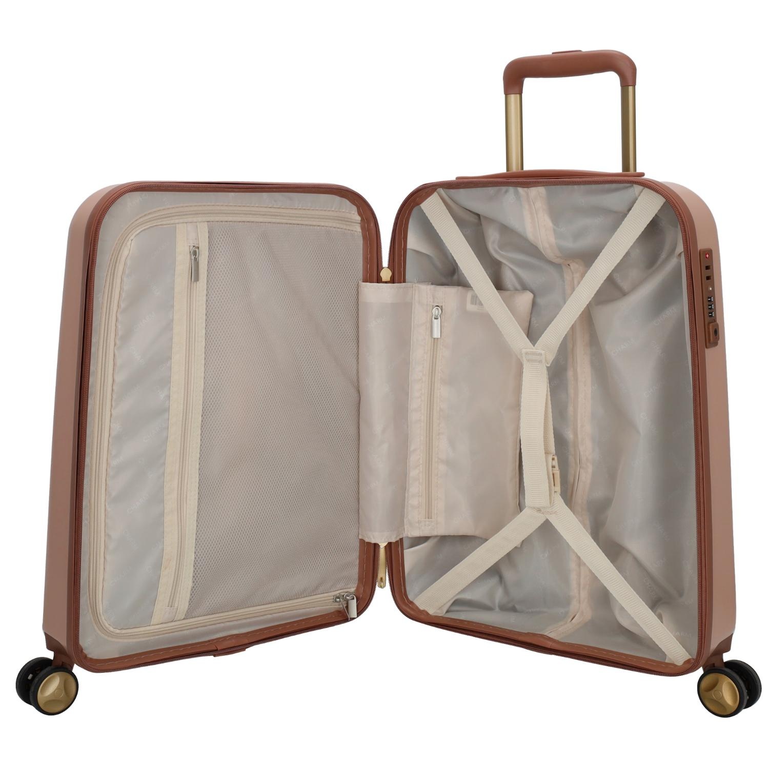 Charm London Charm London Travel Trolley S ROZE