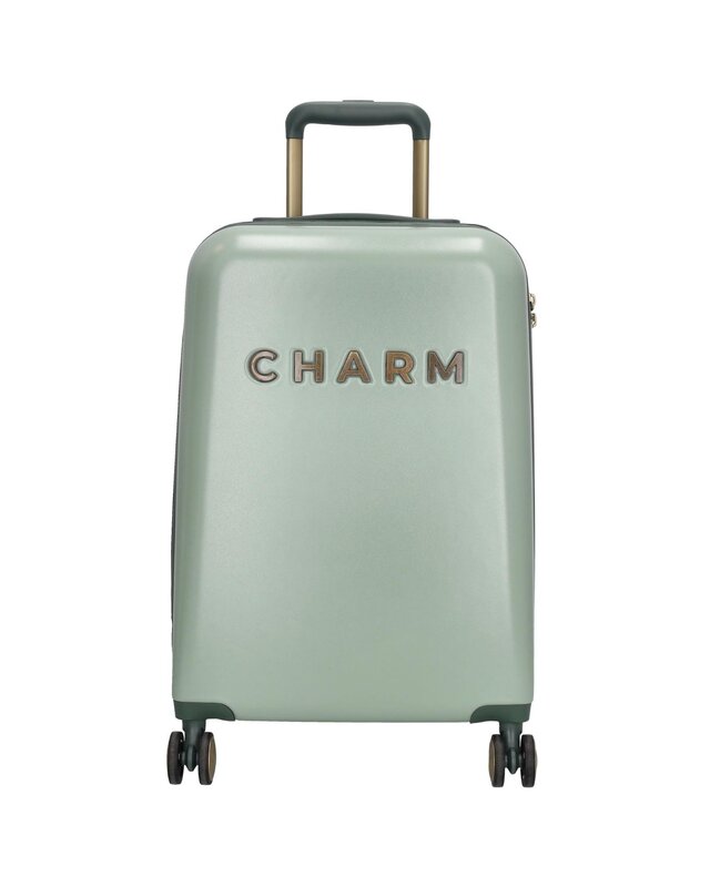 Charm London Charm London Travel Trolley S LIGHT GREEN