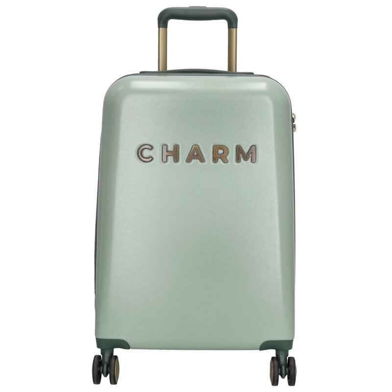 Charm London Charm London Travel Trolley S LIGHT GREEN