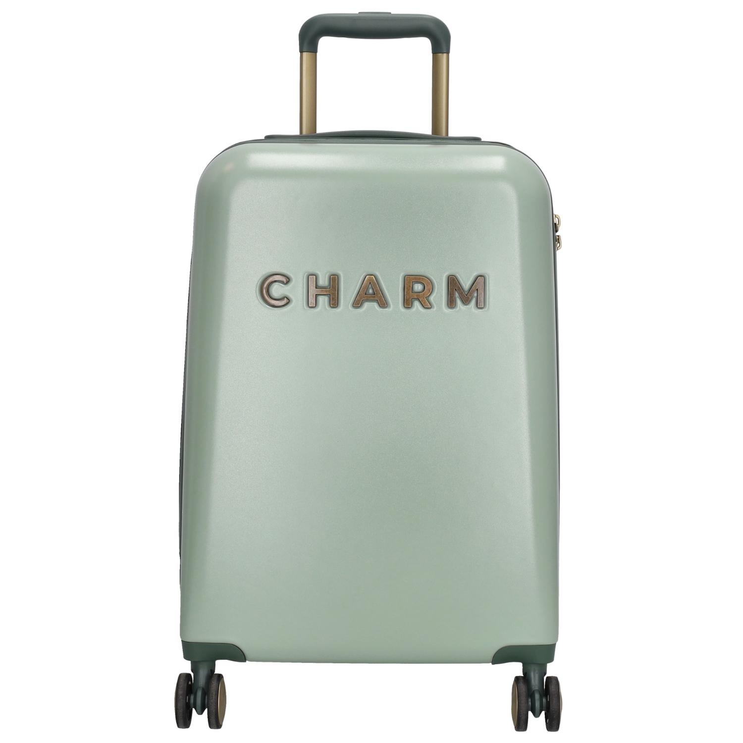 Charm London Charm London Travel Trolley S LIGHT GREEN
