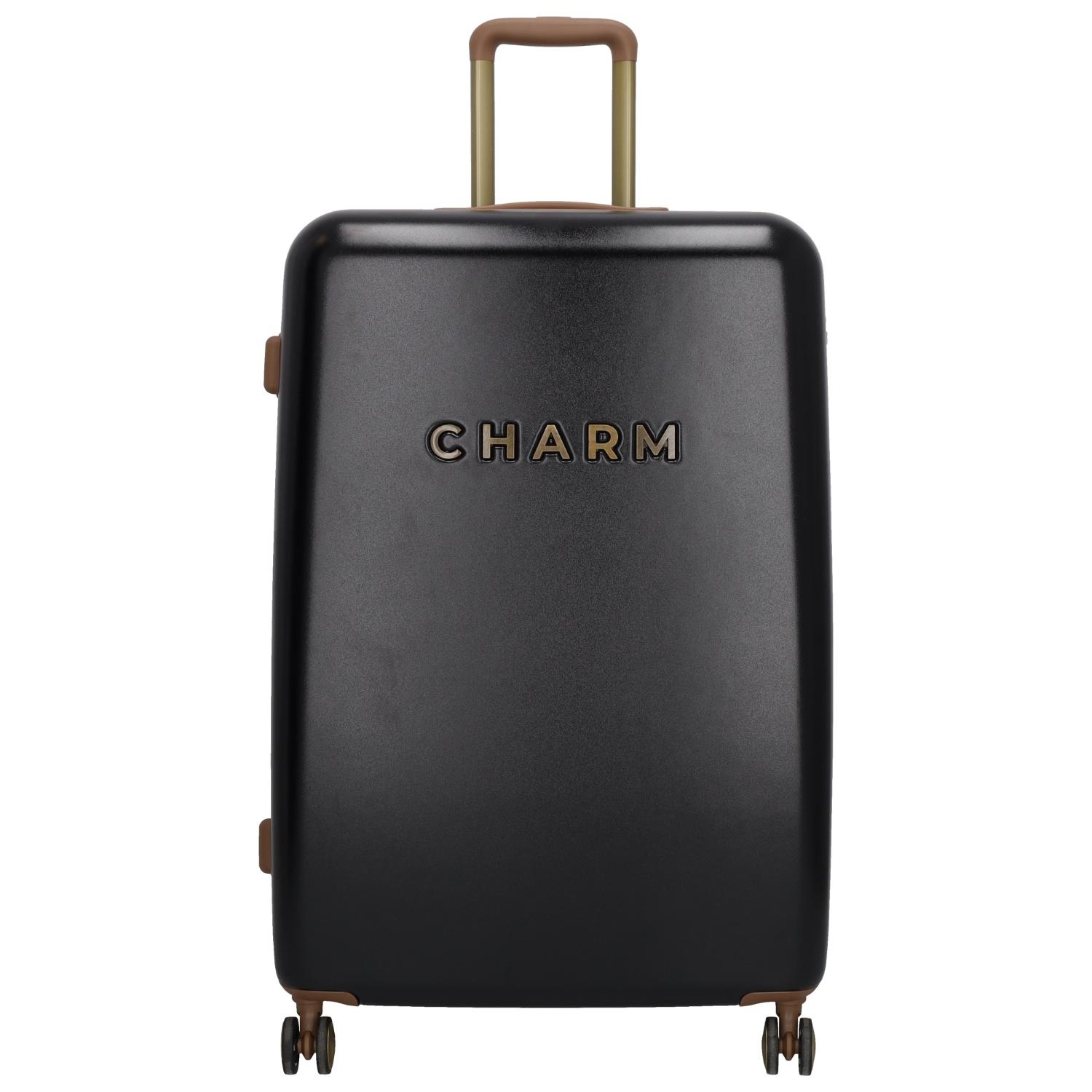 Charm London Charm London Travel Trolley L Black