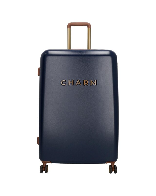 CHARM Charm London Travel Trolley L BLAUW
