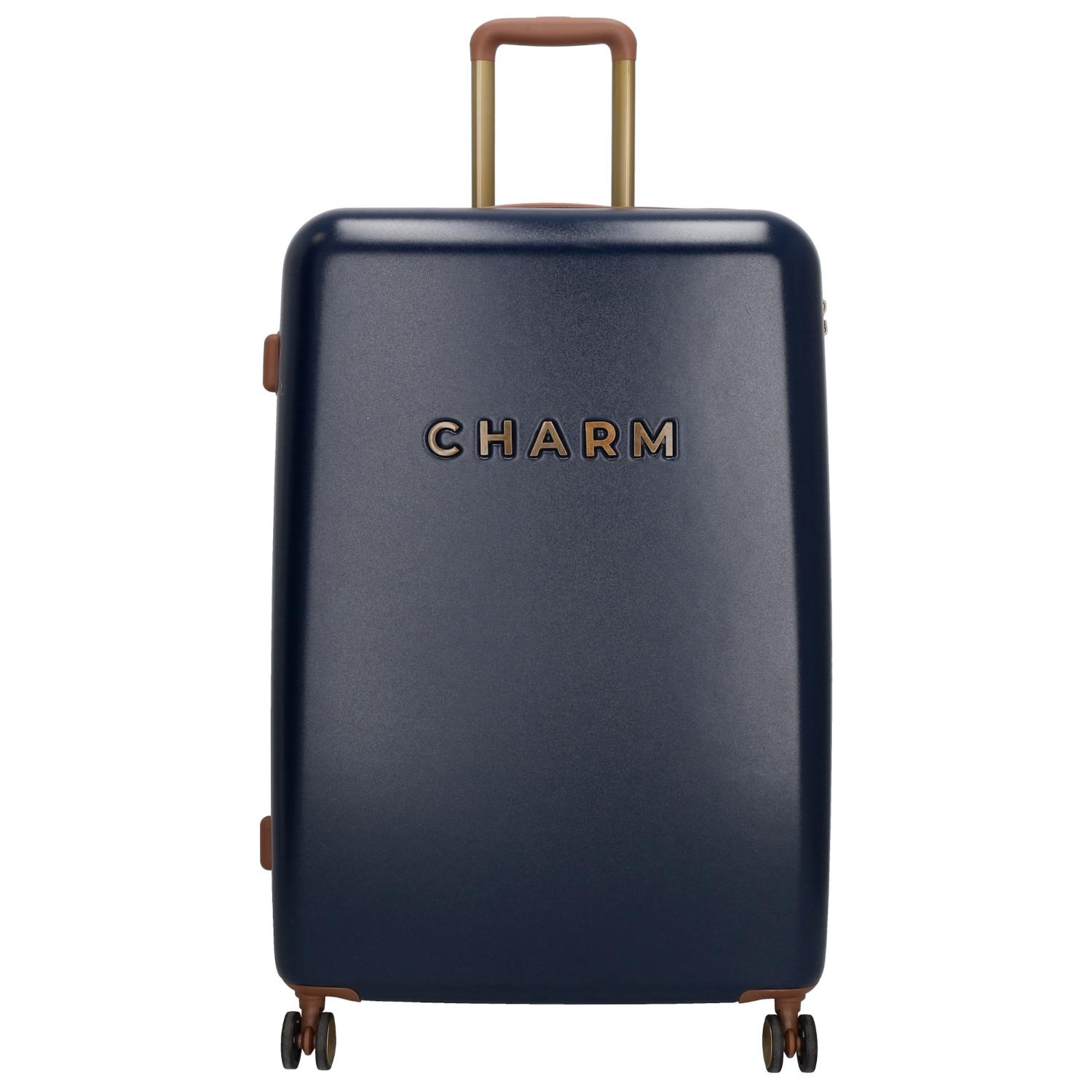 Charm London Charm London Travel Trolley L BLAUW