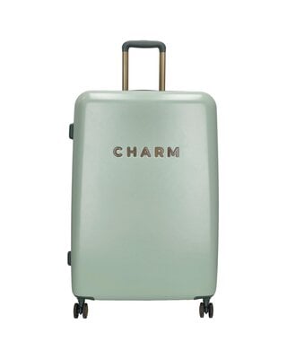 Charm London Charm London Travel Trolley L LIGHT GREEN