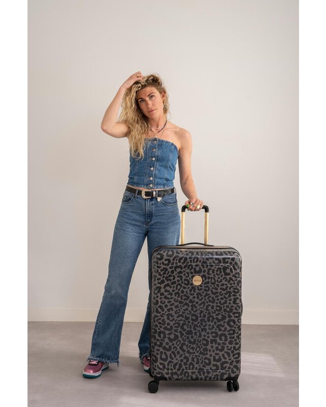 MOSZ Mosz Lauren Trolley 76cm NERO LEO