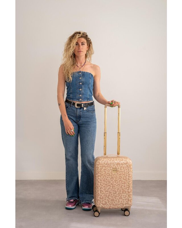MOSZ Mosz Lauren Handbagage Trolley LATTE LEO
