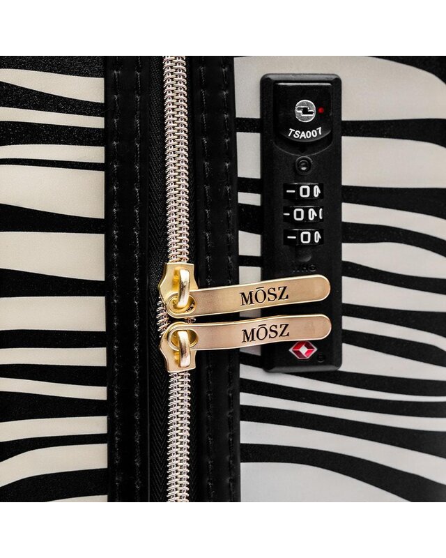 MOSZ Mosz Lauren Handbagage Trolley ZEBRA