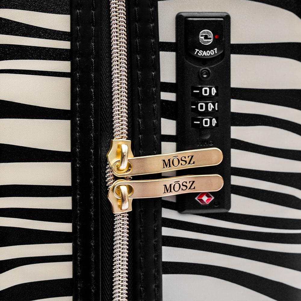 MOSZ LAUREN CABIN 55CM ZEBRA - Koffershop