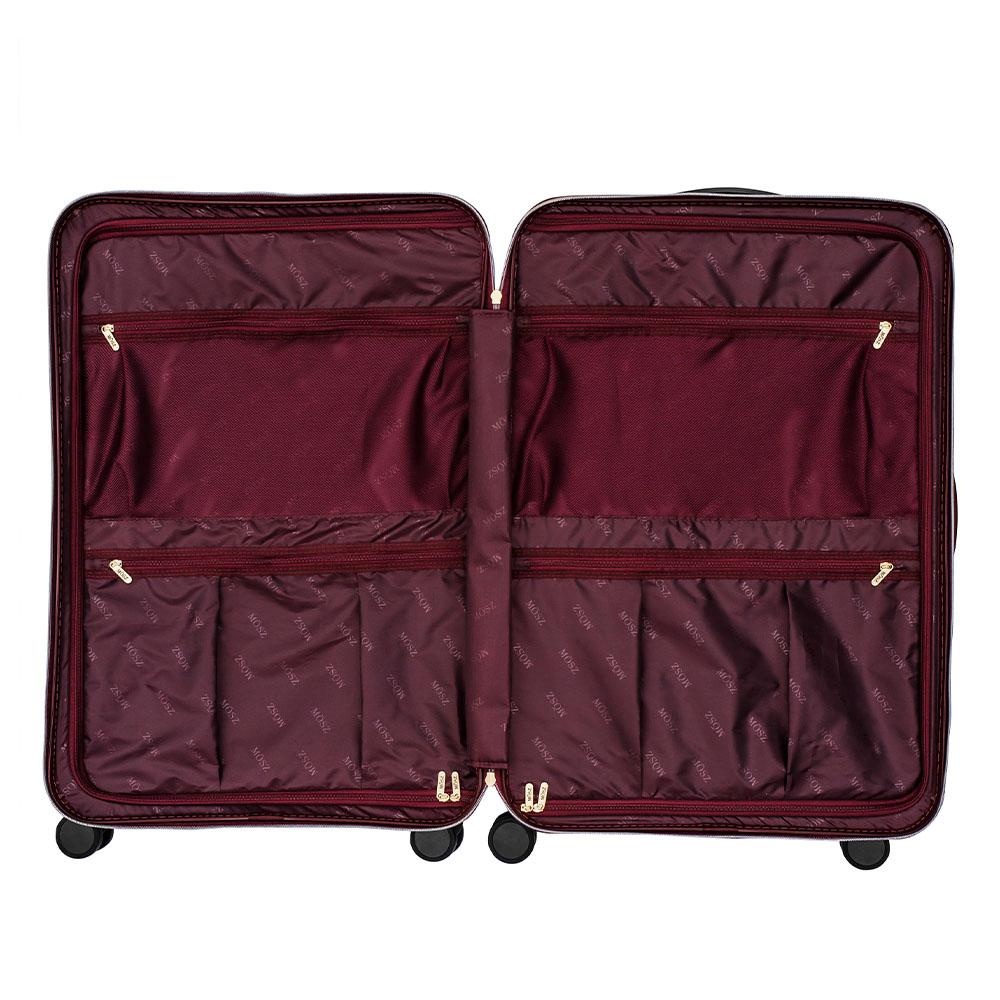 MOSZ LAUREN 2-DELIG KOFFERSET ZEBRA - Koffershop