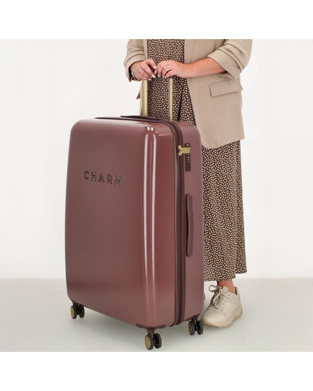 Charm London Charm London Travel Trolley L BURGUNDY