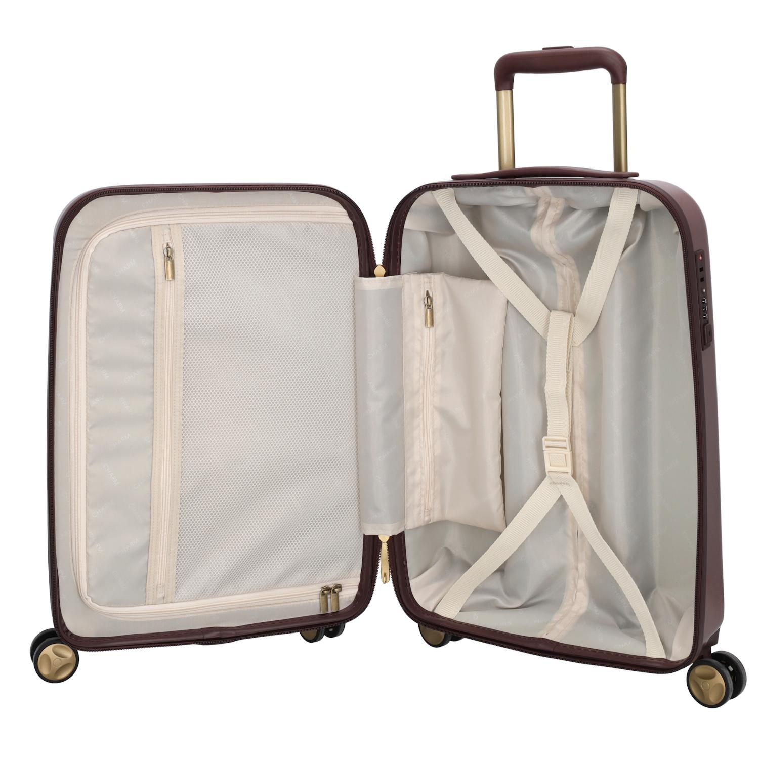 Charm London Charm London Travel Trolley S BURGUNDY