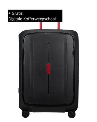 SAMSONITE Samsonite Essens Trolley 69cm Charcoal/Red