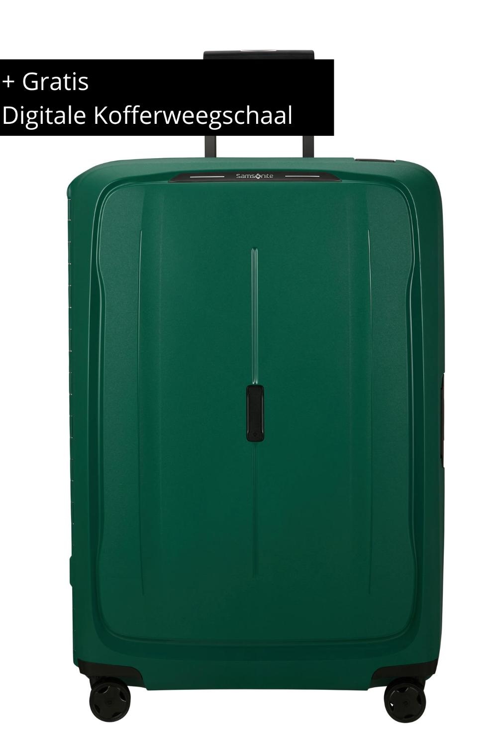 Samsonite Essens Koffer (4 wielen) 81cm Alpine Green