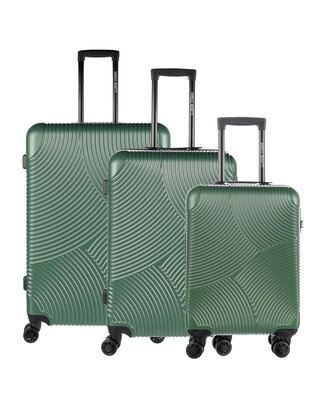 ENRICO BENETTI Louisville 3-delige Kofferset OLIVE
