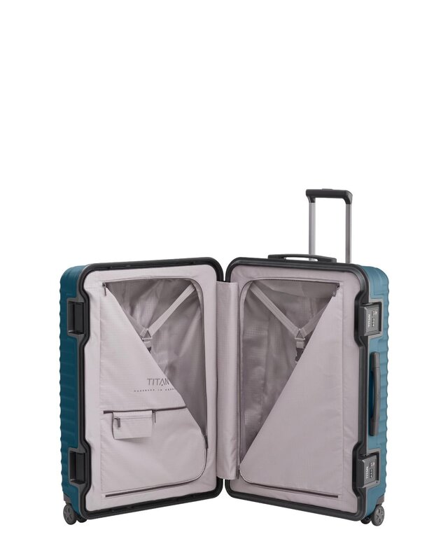 TITAN Litron Frame 4W Trolley L PETROL BLUE