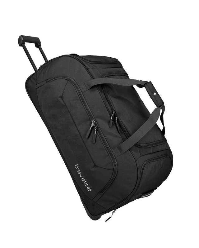 TRAVELITE Travelite Kick Off Wieltas XL SCHWARZ