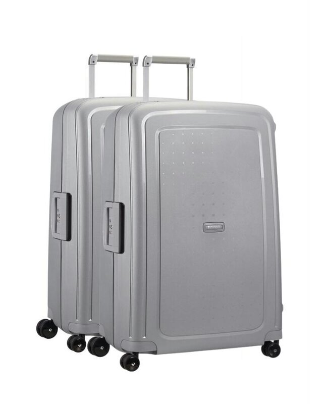 SAMSONITE Samsonite S'cure Kofferset Zilver