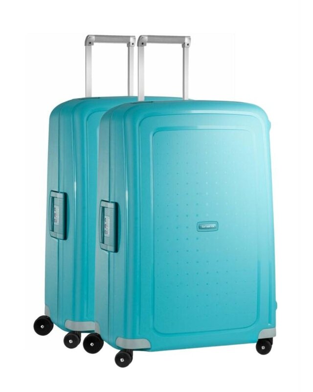 SAMSONITE Samsonite S'cure Kofferset AQUA BLUE