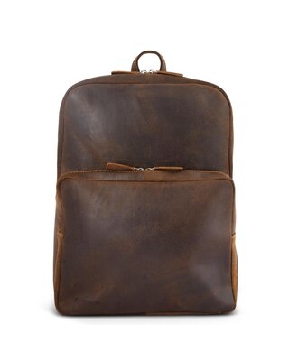 PLEVIER Sheffield Vintage Rugzak 15,6' BRUIN