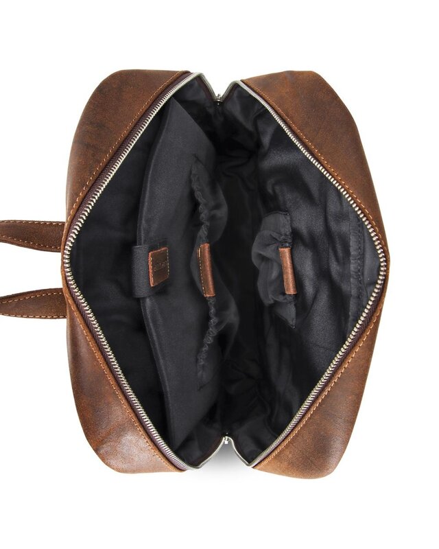 PLEVIER Sheffield Vintage Rugzak 15,6' BRUIN