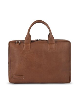 PLEVIER Plevier Basalt Laptoptas 15,6" COGNAC