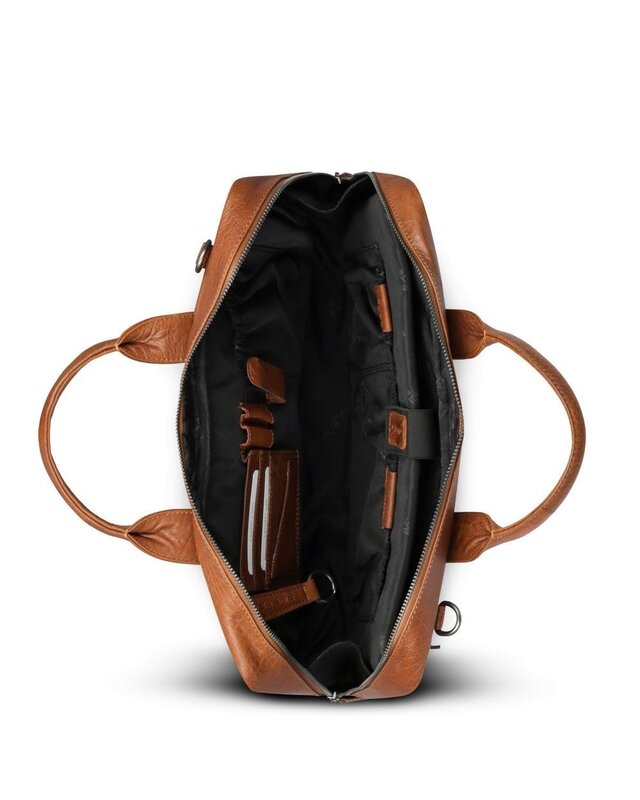 PLEVIER Plevier Basalt Laptoptas 15,6" COGNAC